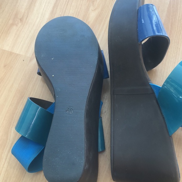 Multicoloured wedge sandals - Picture 4 of 6